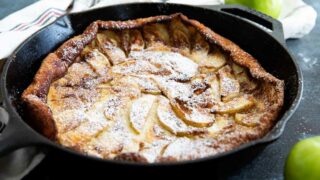 Easy Skillet Pineapple Apple Pancake