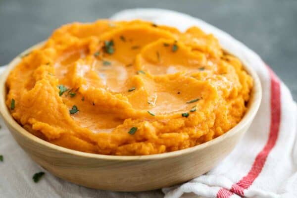 Mashed Sweet Potatoes - Taste and Tell