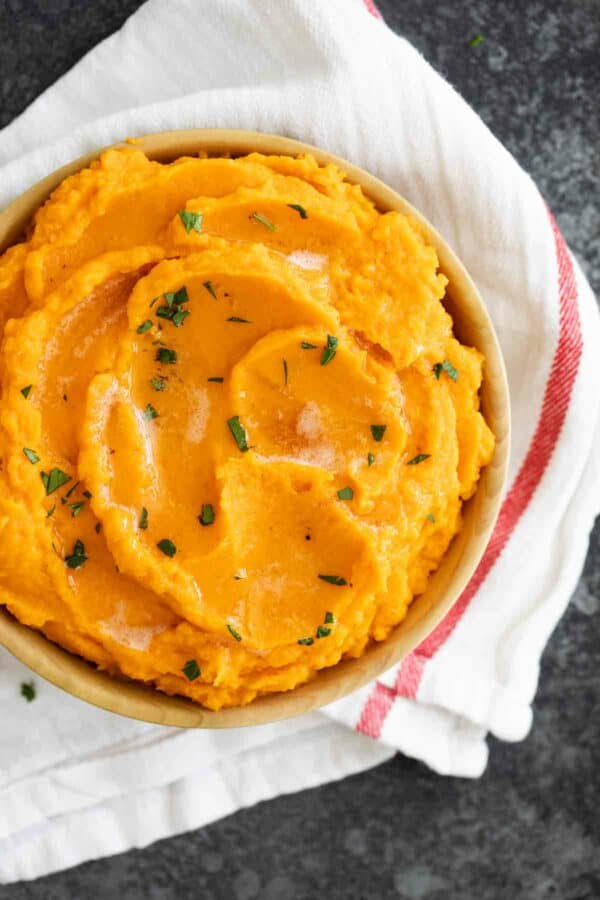 Mashed Sweet Potatoes - Taste and Tell