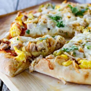 Mexican Turkey Breakfast Pizza Recipe - Taste and Tell