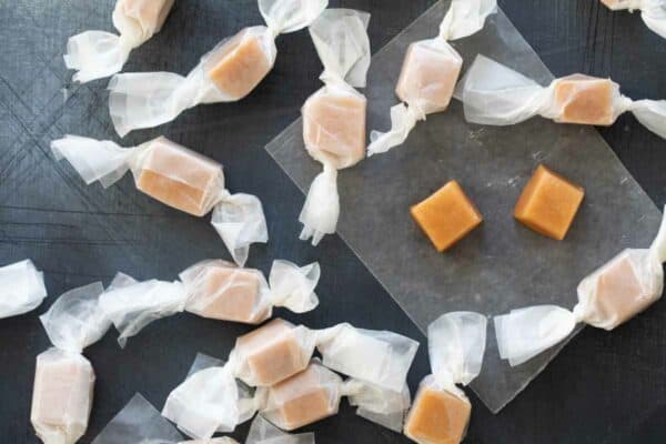 Homemade Caramel Candy Recipe Taste And Tell   Homemade Caramel Candy 5 600x400 