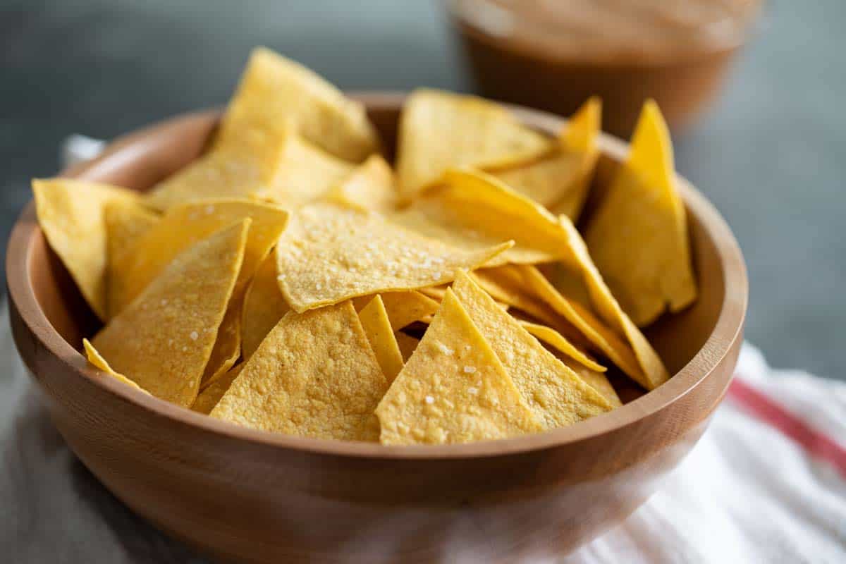 Baked Homemade Tortilla Chips Recipe Taste And Tell