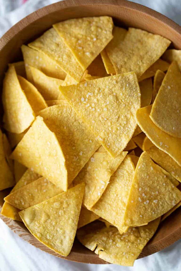 Baked Homemade Tortilla Chips Recipe Taste And Tell