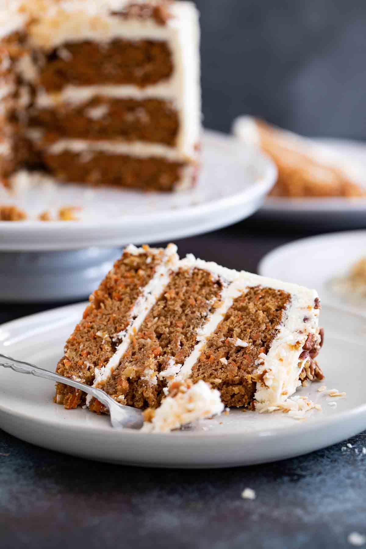 The Best Carrot Cake with Cream Cheese Frosting - Taste and Tell