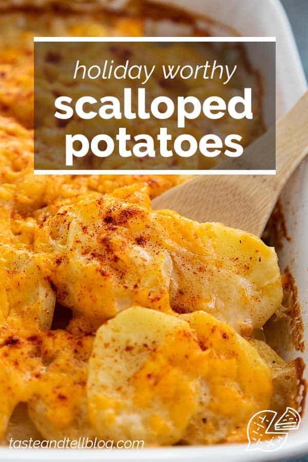 Homemade Scalloped Potatoes - Taste and Tell