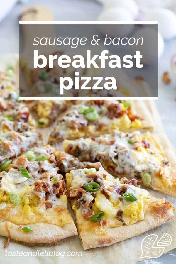 Breakfast PIzza - Great for Breakfast or Dinner - Taste and Tell