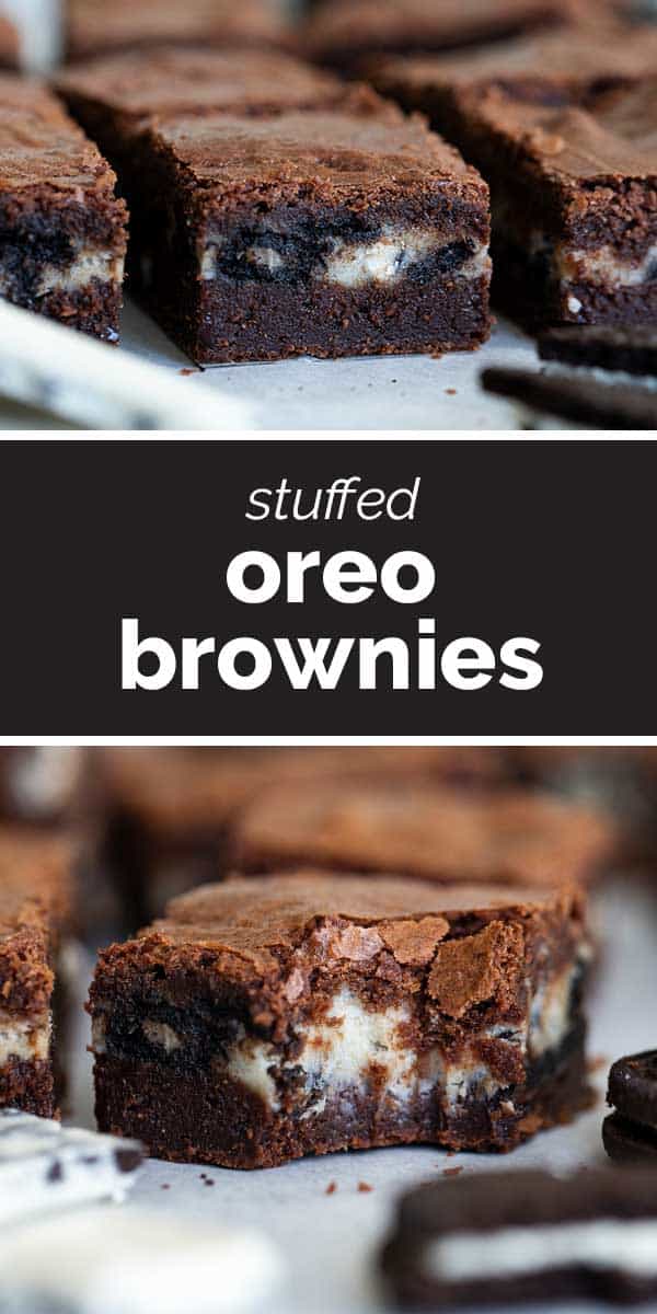 Rich and Fudgy Oreo Brownies - Taste and Tell