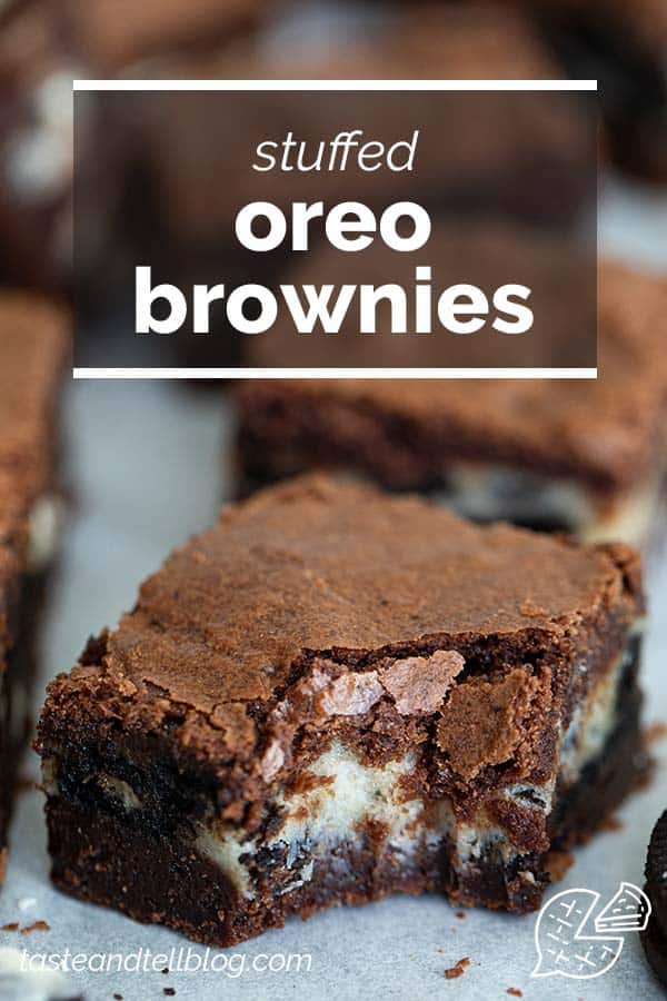 Rich And Fudgy Oreo Brownies Taste And Tell 7240