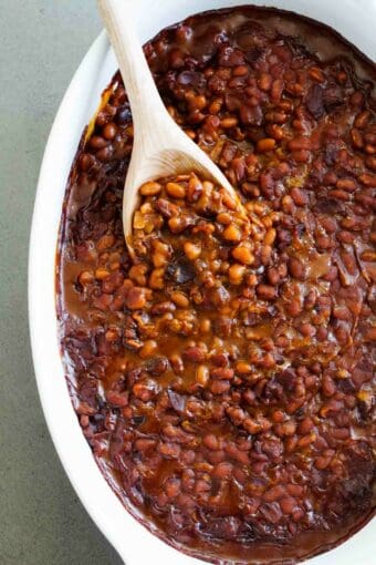 Baked Beans with Bacon - Taste and Tell