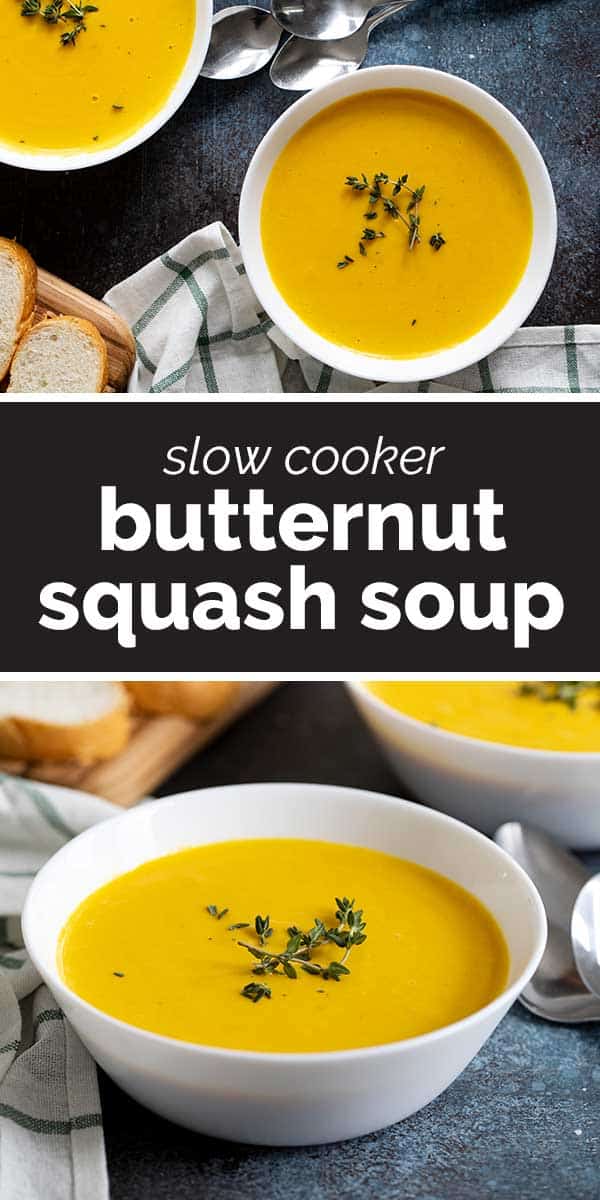 butternut squash soup with text in the middle