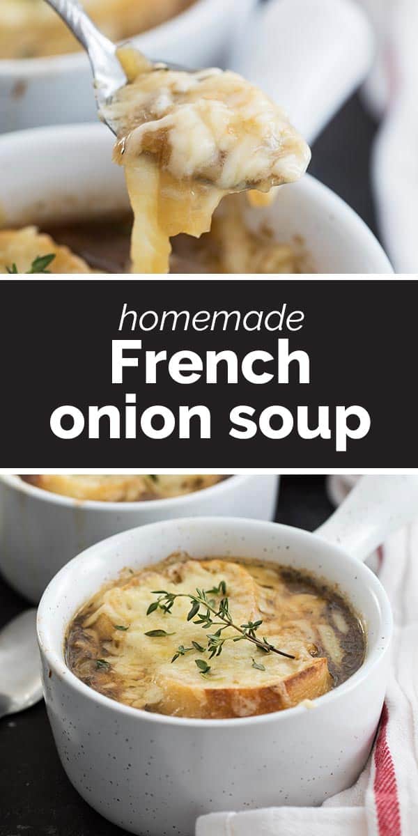 Homemade Easy French Onion Soup - Taste and Tell