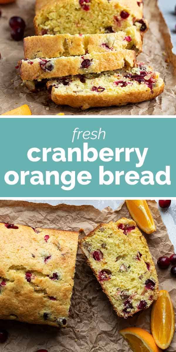 Cranberry Orange Bread - Easy Cranberry Bread - Taste and Tell