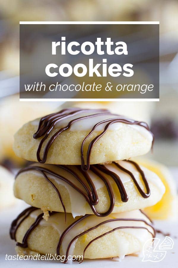 Ricotta Cookies With Chocolate And Orange Taste And Tell