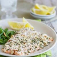 Almond Crusted Salmon - Taste and Tell