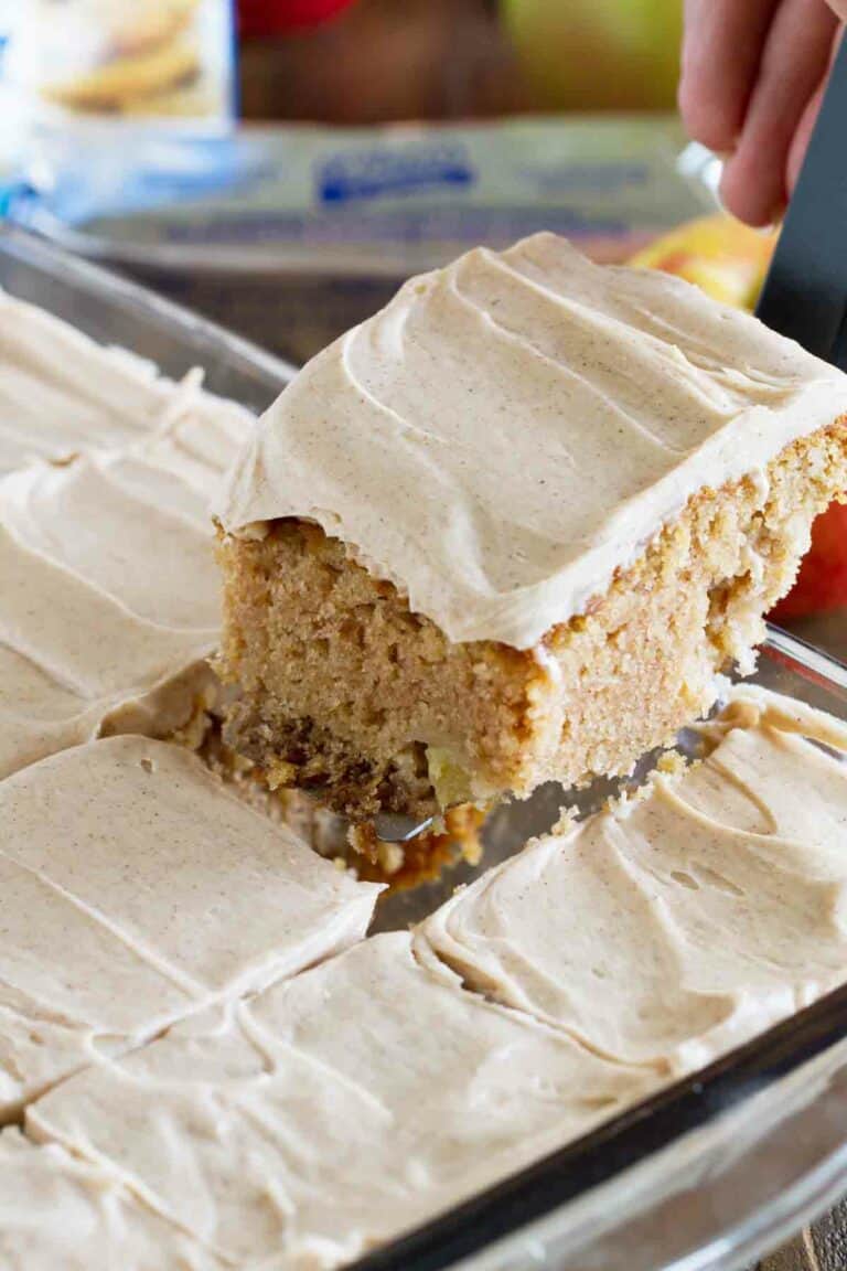 Apple Cinnamon Sheet Cake Taste And Tell