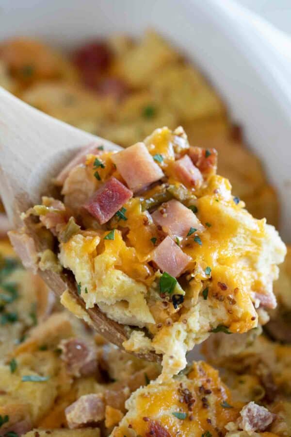 Ham And Cheese Easy Breakfast Casserole Recipe Taste And Tell 6087