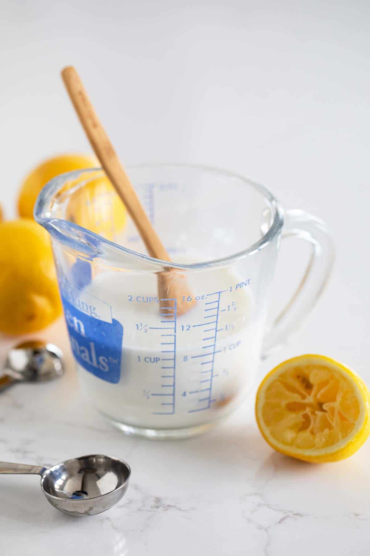 Buttermilk Substitute - An easy trick to try at home! - My Baking