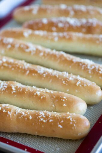 Homemade Breadsticks - Taste and Tell