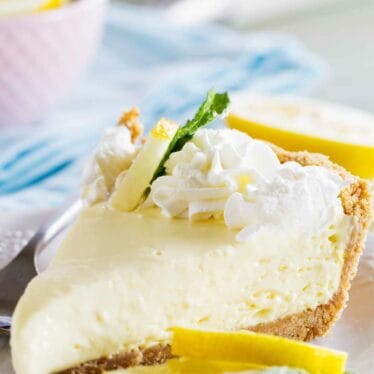 Lemon Cream Pie - Taste and Tell