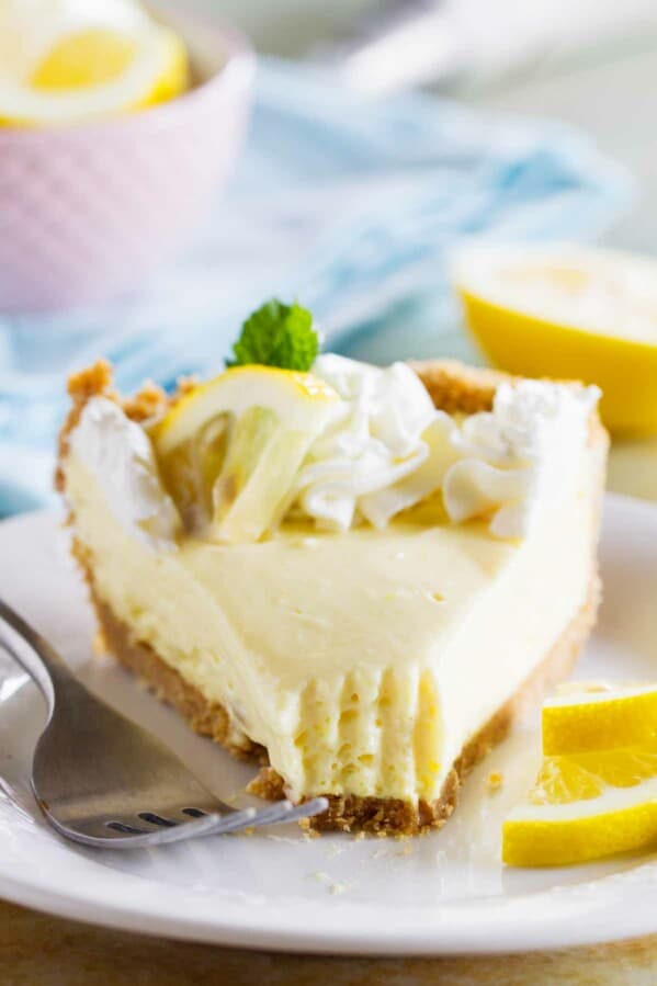 Lemon Cream Pie - Taste and Tell