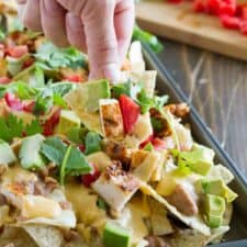 Grilled Chicken Nachos - Taste and Tell