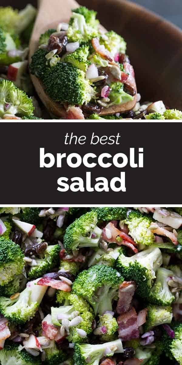 Classic Broccoli Salad Recipe with Bacon - Taste and Tell