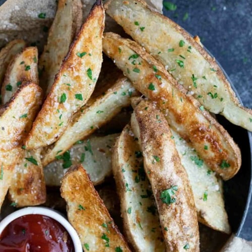 Baked Potato Wedges (JoJo Potatoes) - Taste and Tell