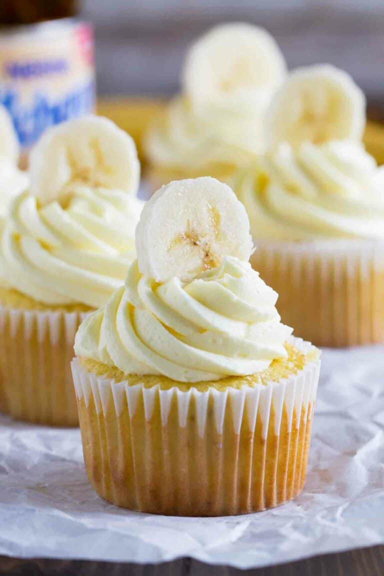 Bananas Foster Cupcakes - Taste and Tell