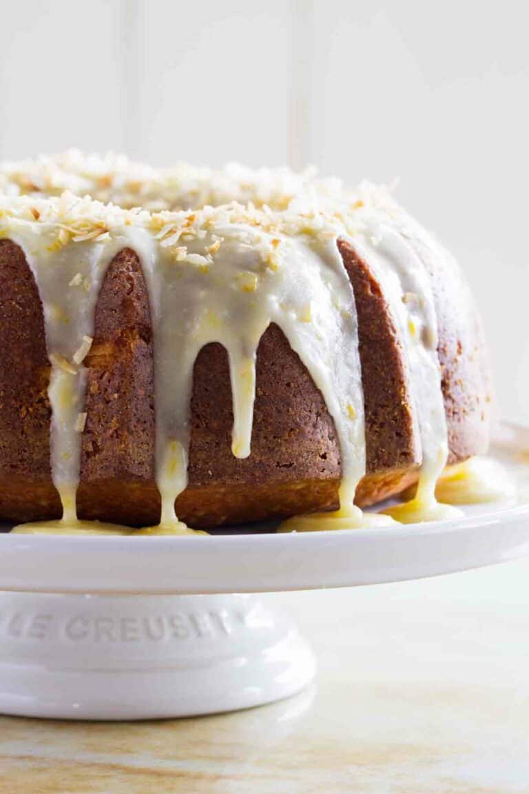 Coconut Orange Pound Cake - Taste and Tell