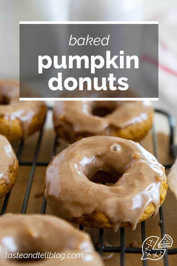 Baked Pumpkin Donuts - Taste and Tell