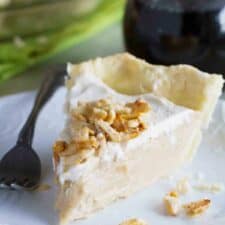 Maple Cream Pie Recipe image