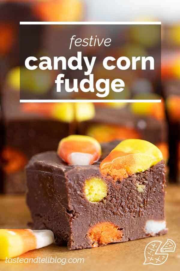 Candy Corn Fudge Taste And Tell