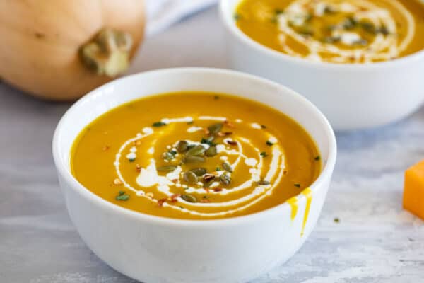 Curried Butternut Squash Soup - Taste and Tell