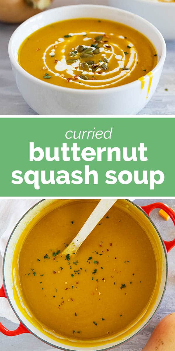 Curried Butternut Squash Soup - Taste and Tell