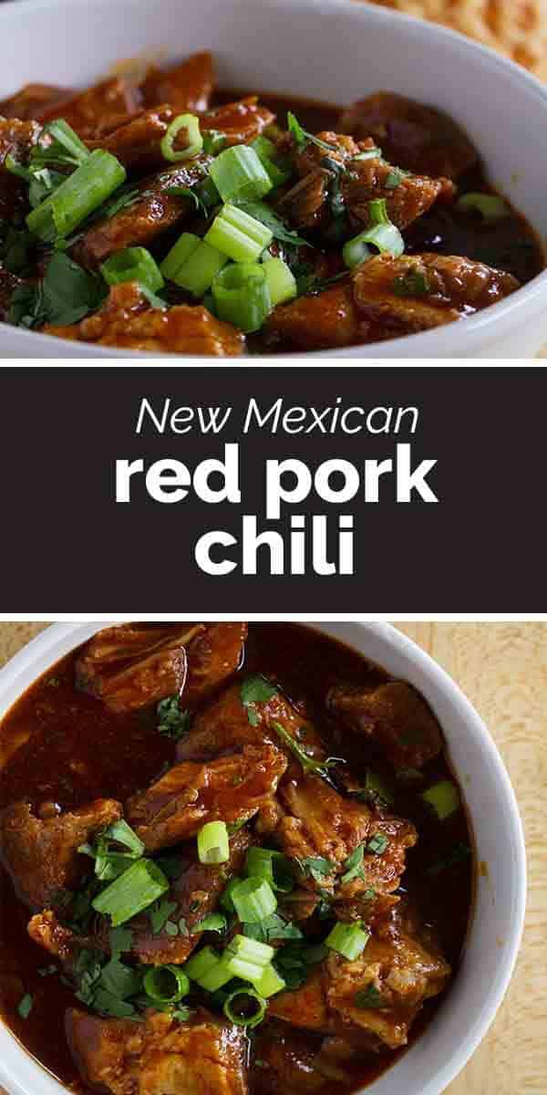 New Mexican Red Pork Chili - Taste and Tell