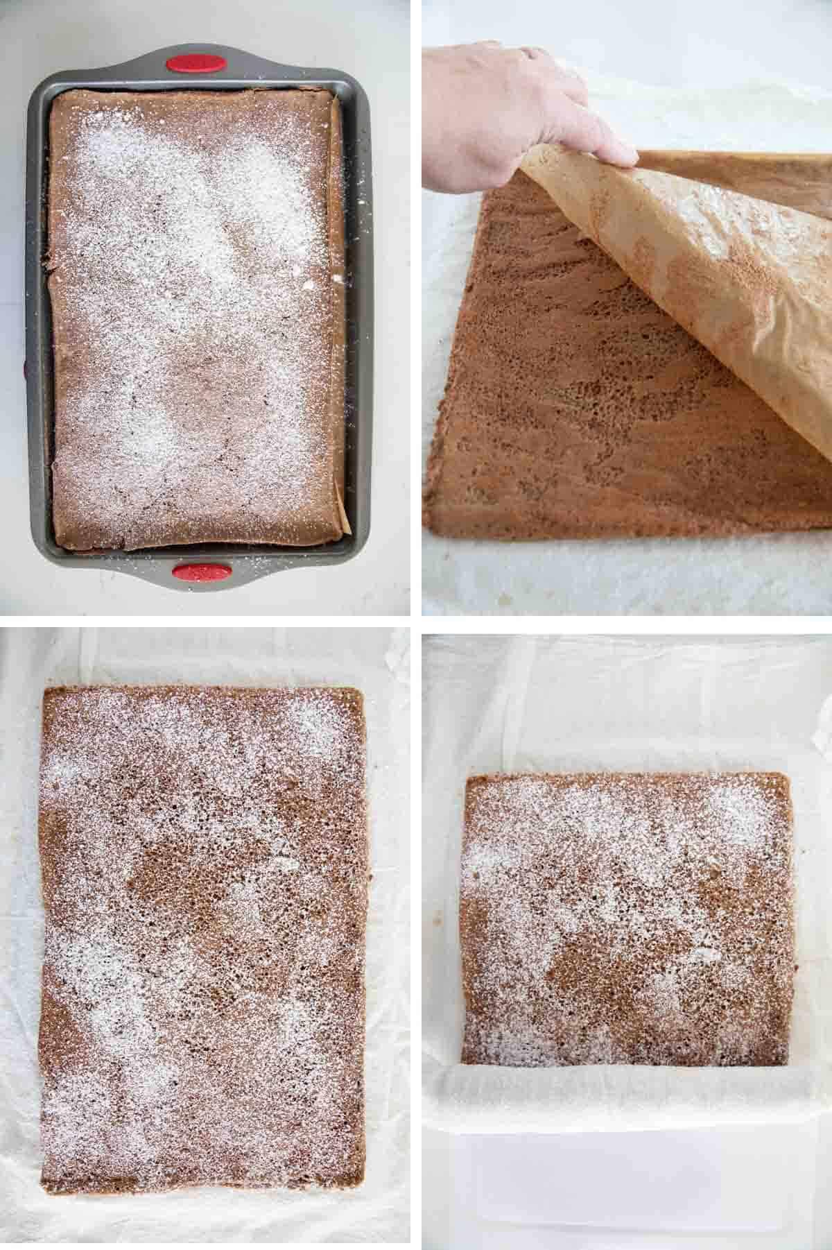 Yule Log Cake – Buche de Noel - coucoucake - cake and baking blog