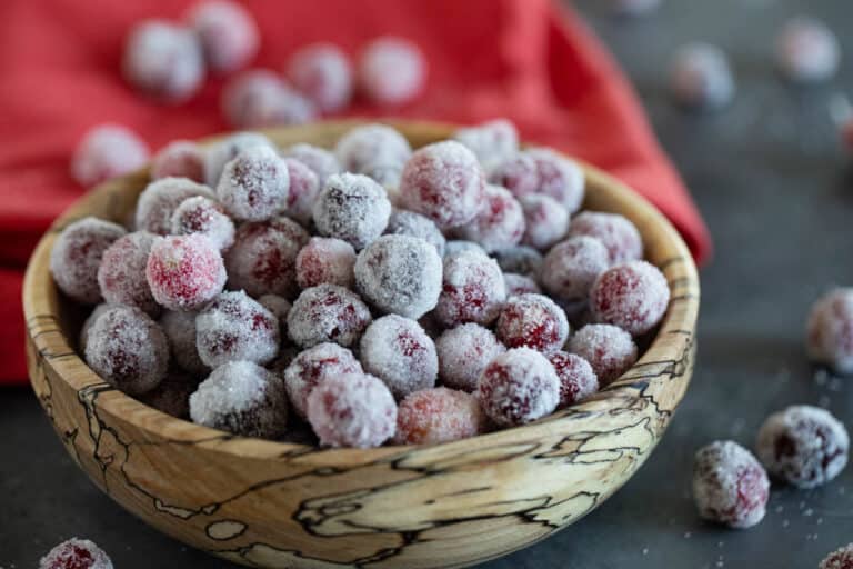 Sugared Cranberries - Taste and Tell