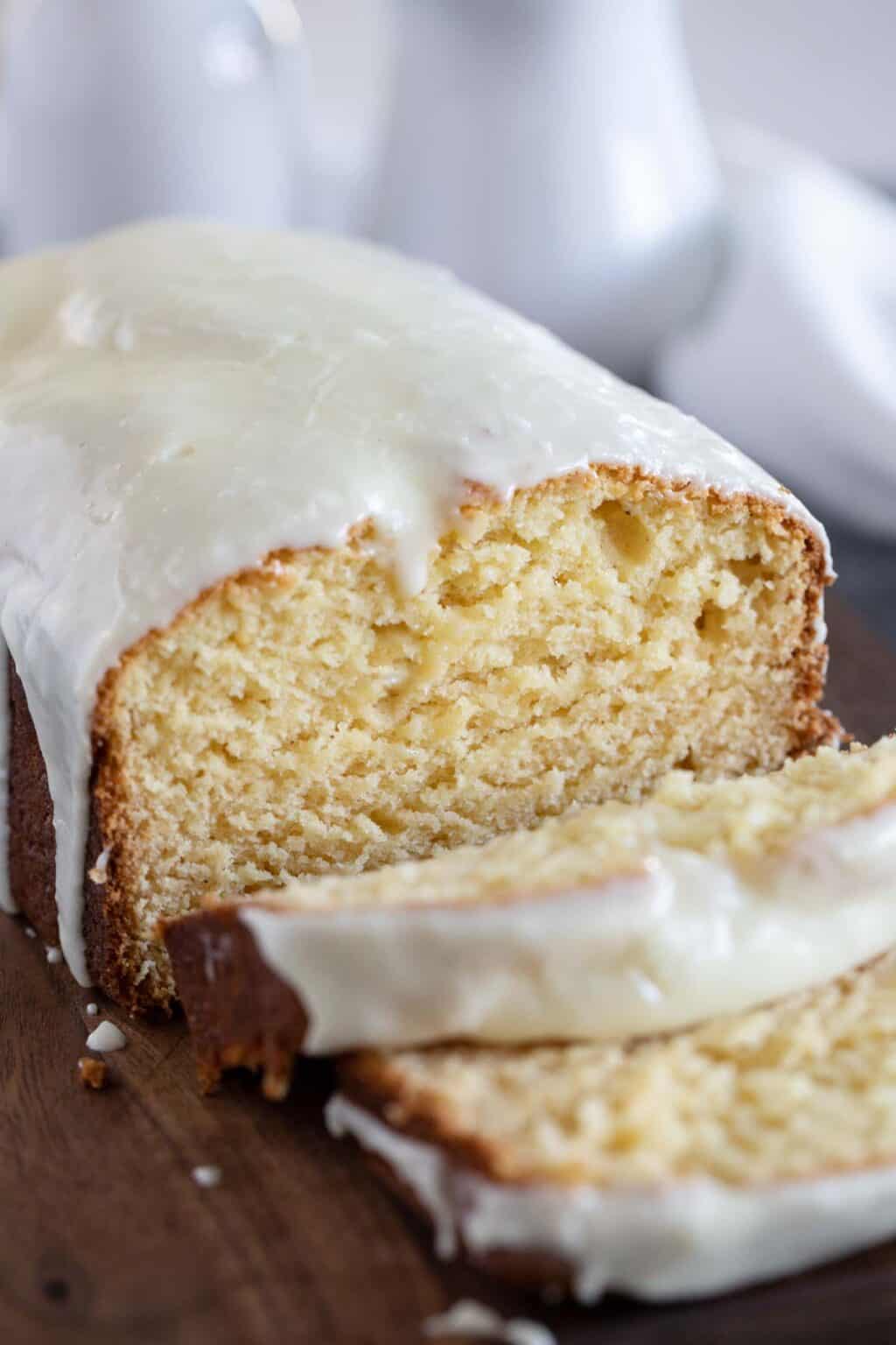 Eggnog Bread with Eggnog Glaze - Taste and Tell