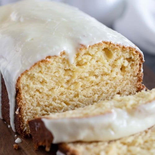 Eggnog Bread with Eggnog Glaze - Taste and Tell