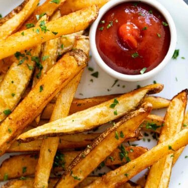 Baked French Fries - Taste and Tell