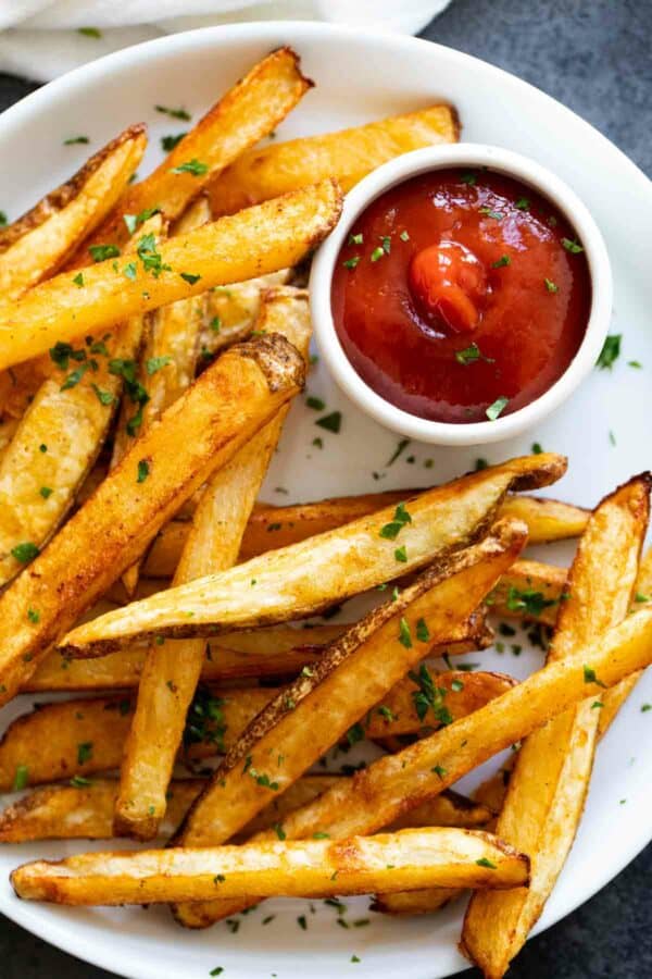 Baked French Fries - Taste and Tell