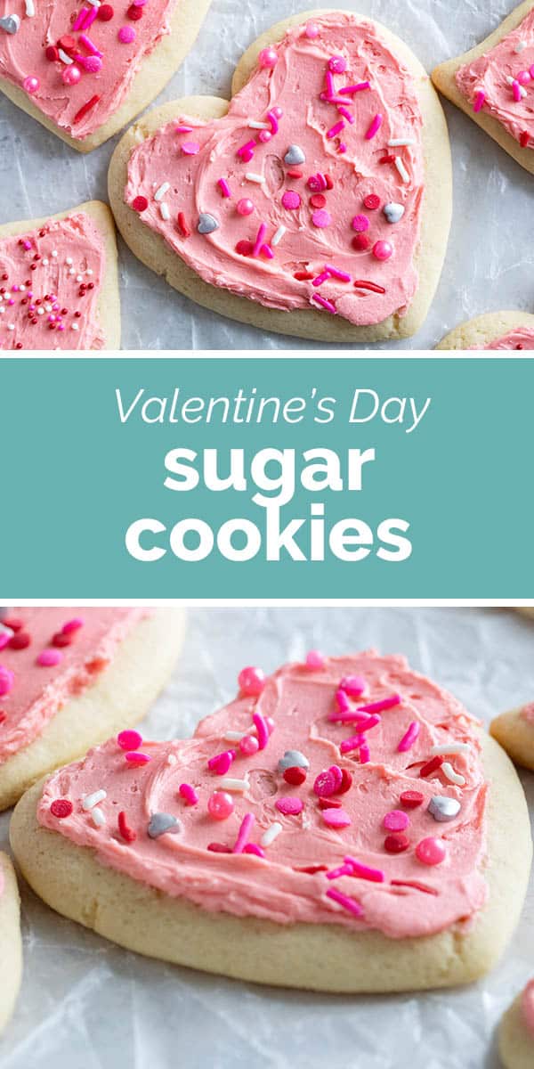 Valentine's Day Sugar Cookies - Taste and Tell