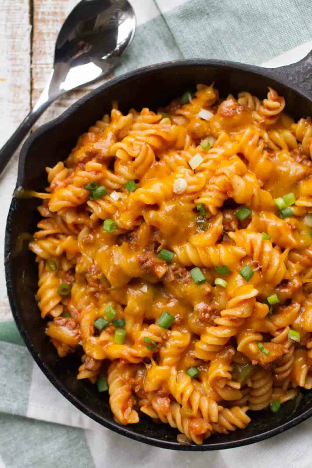 Sloppy Joe Pasta - Taste and Tell