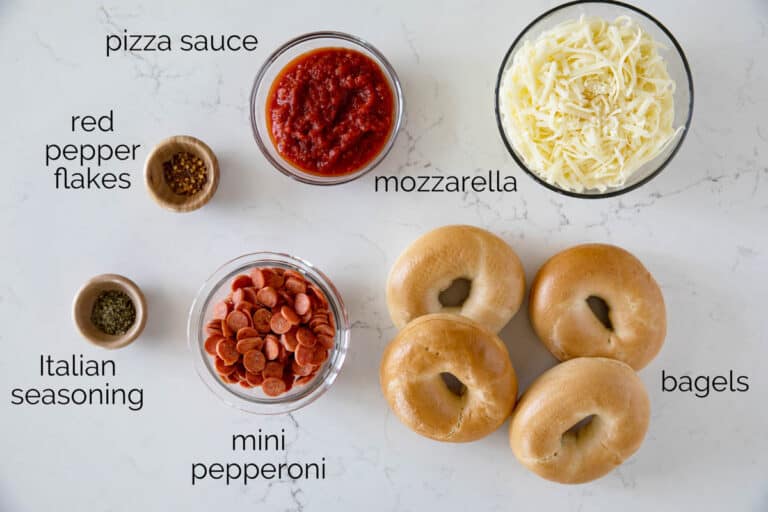 Pizza Bagels in Under 20 Minutes - Taste and Tell