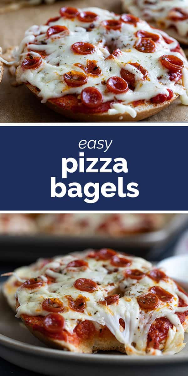 Pizza Bagels in Under 20 Minutes - Taste and Tell