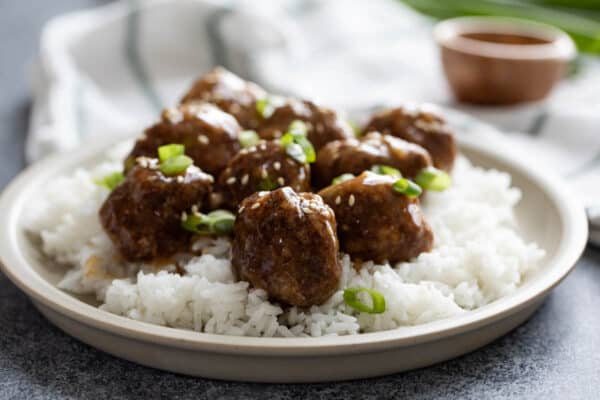 Easy Weeknight Teriyaki Meatballs - Taste and Tell