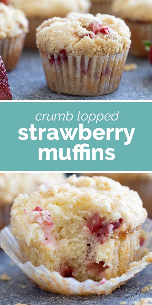 Strawberry Muffins - Taste and Tell