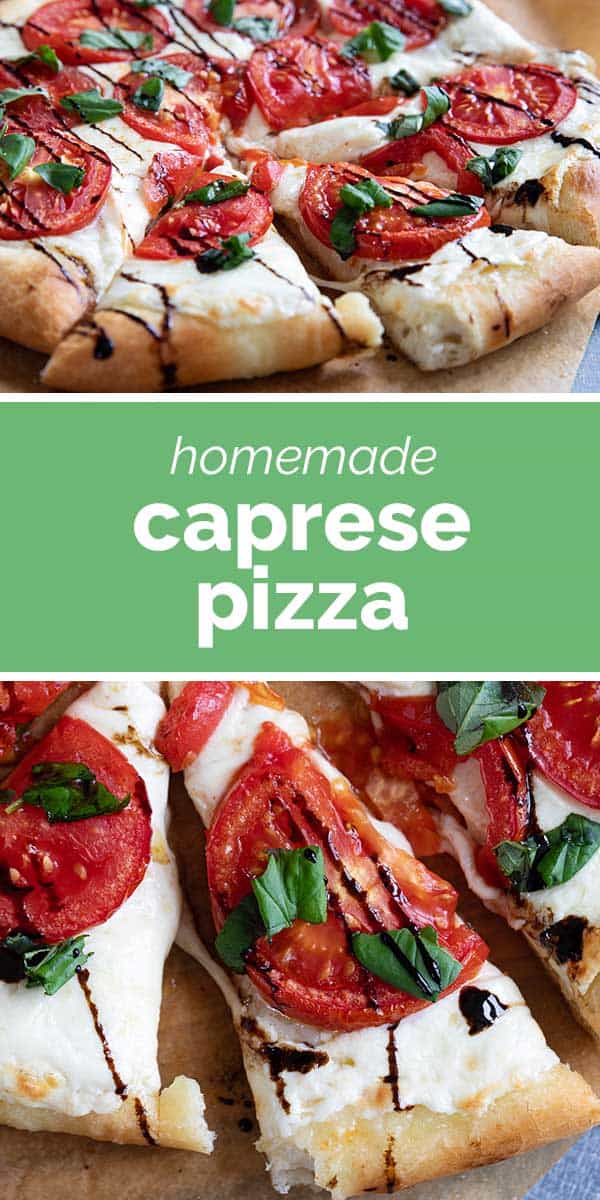 Caprese Pizza - Taste and Tell