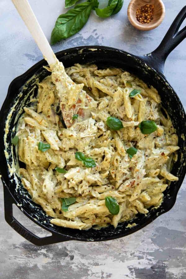 Chicken Pesto Pasta - Taste and Tell