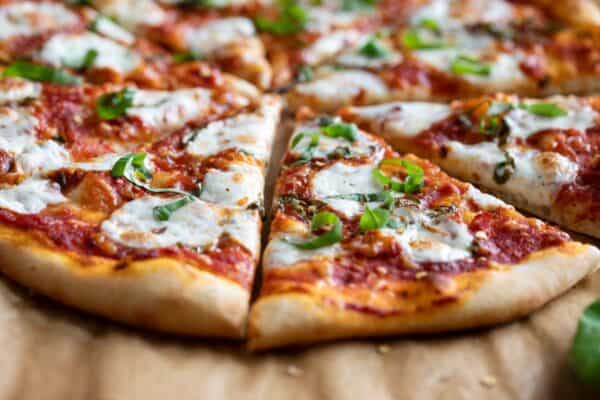 Margherita Pizza with Fresh Mozzarella - Taste and Tell